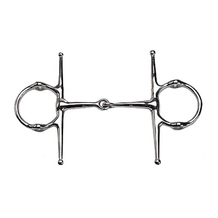 Jacks Imports Full Cheek Gag Snaffle Bit 1707